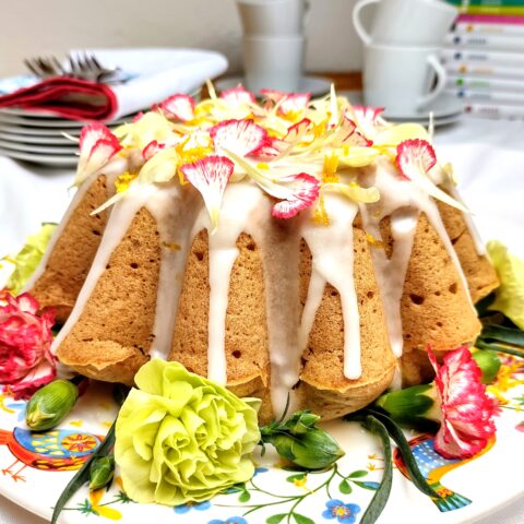 Wegańska babka wielkanocna.