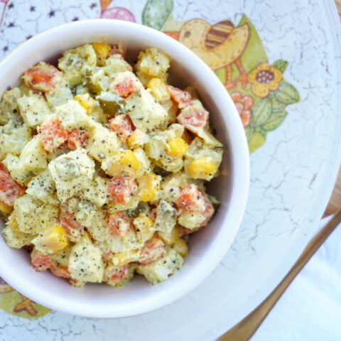 Wegańska sałatka jarzynowa EasyVege